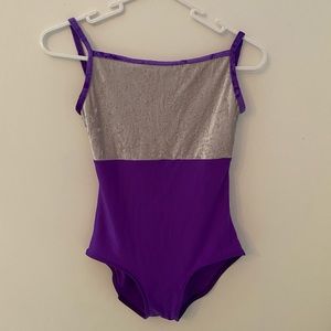 Yumiko Daniela Cross Back Strap Camisole Leotard